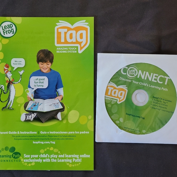 LeapFrog Tag Learn to Read Books- Set 1- Short Vowels (6 books + CD) - Picture 4 of 5